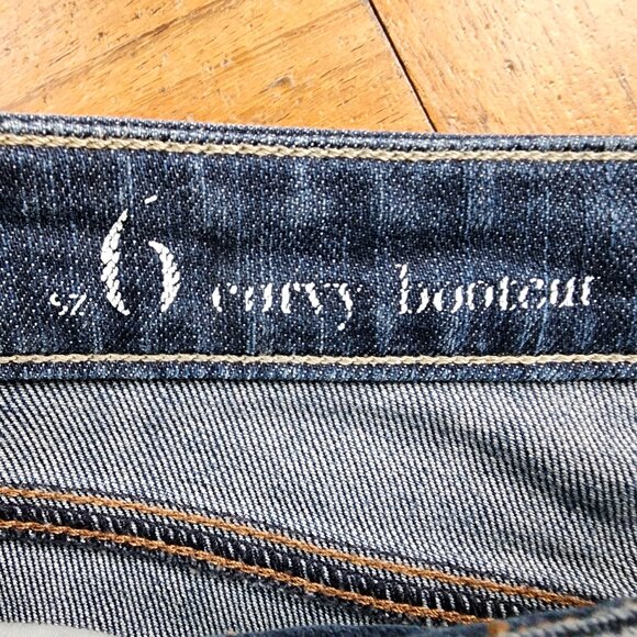 LOFT Curvy Medium Wash Bootcut Jeans Size 6 - Picture 6 of 16